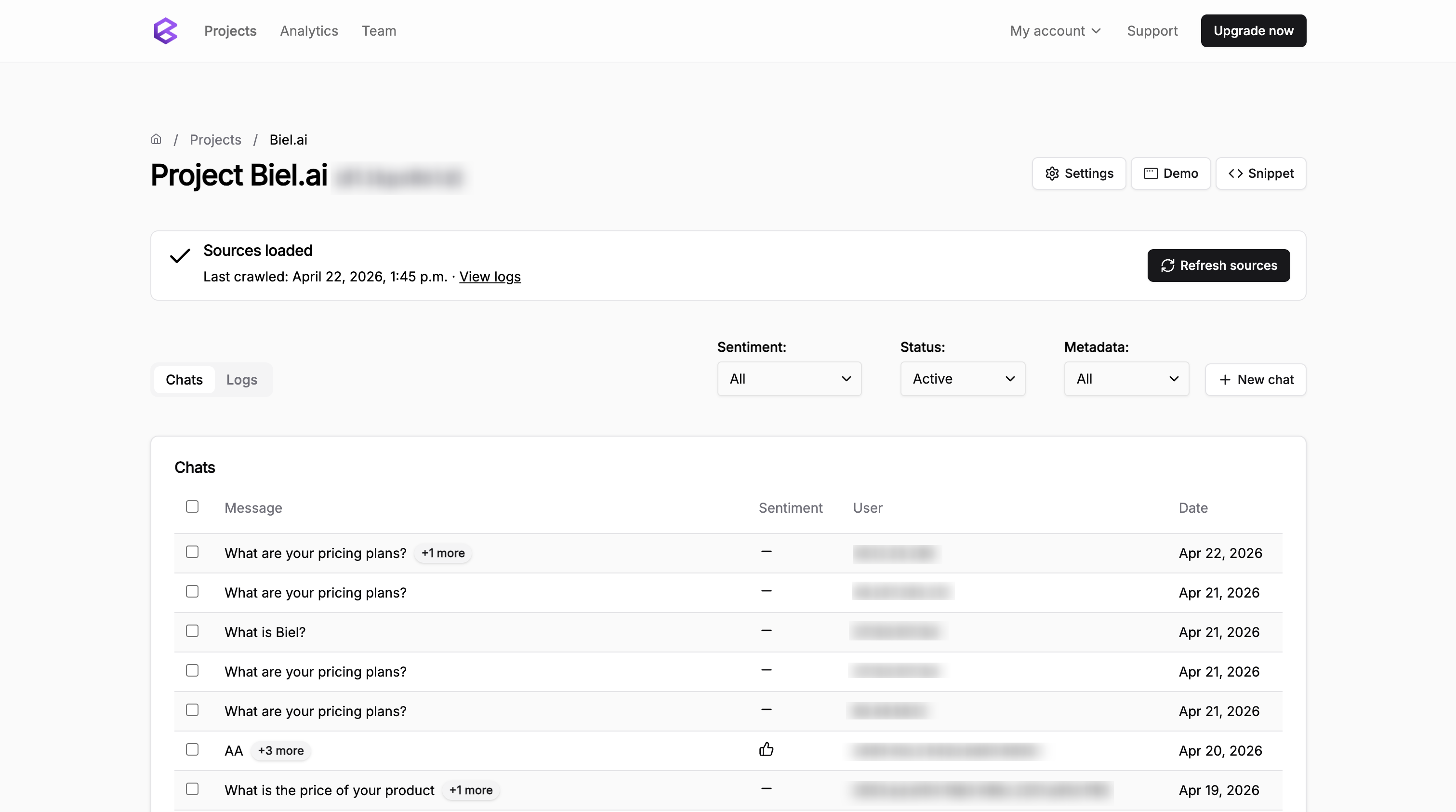 Project details